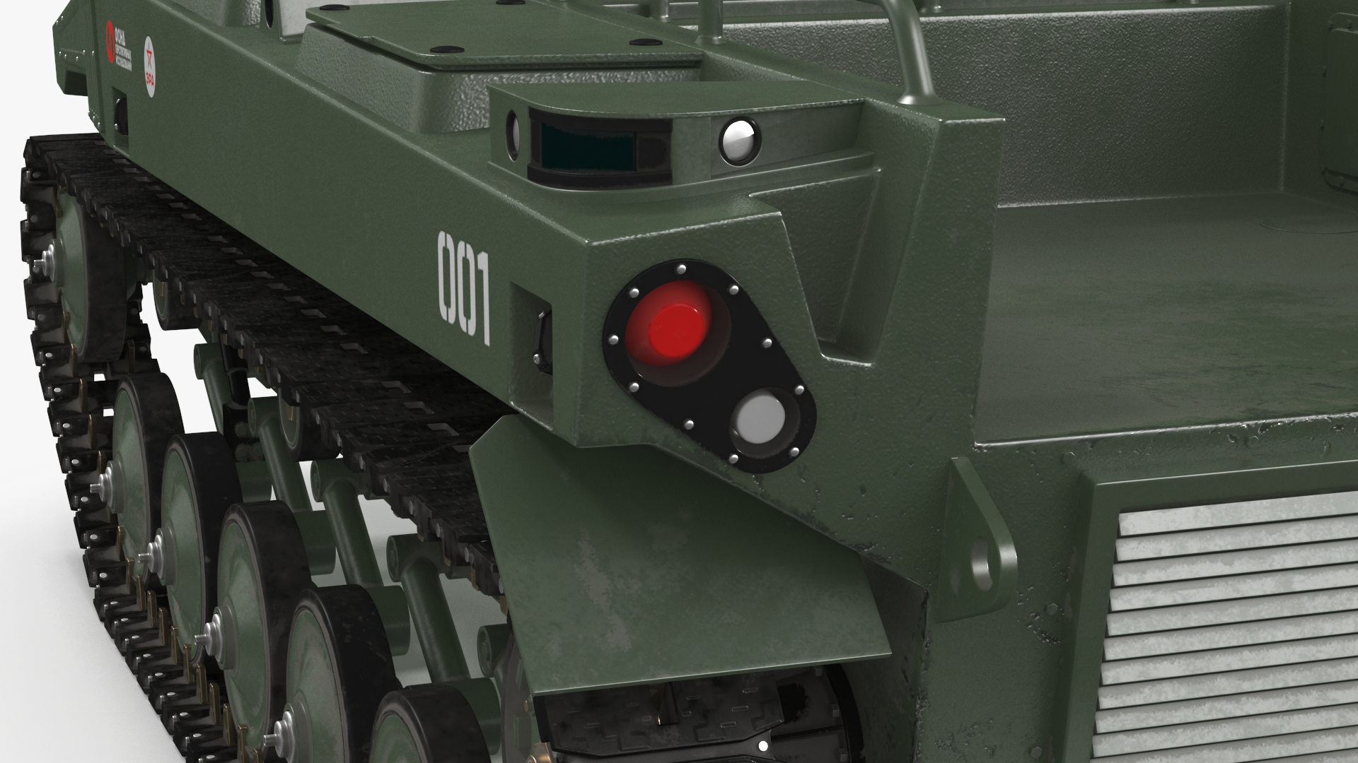 Marker Russian Military Robot 3D model