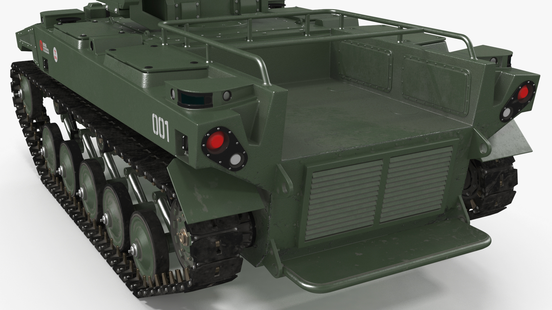Marker Russian Military Robot 3D model