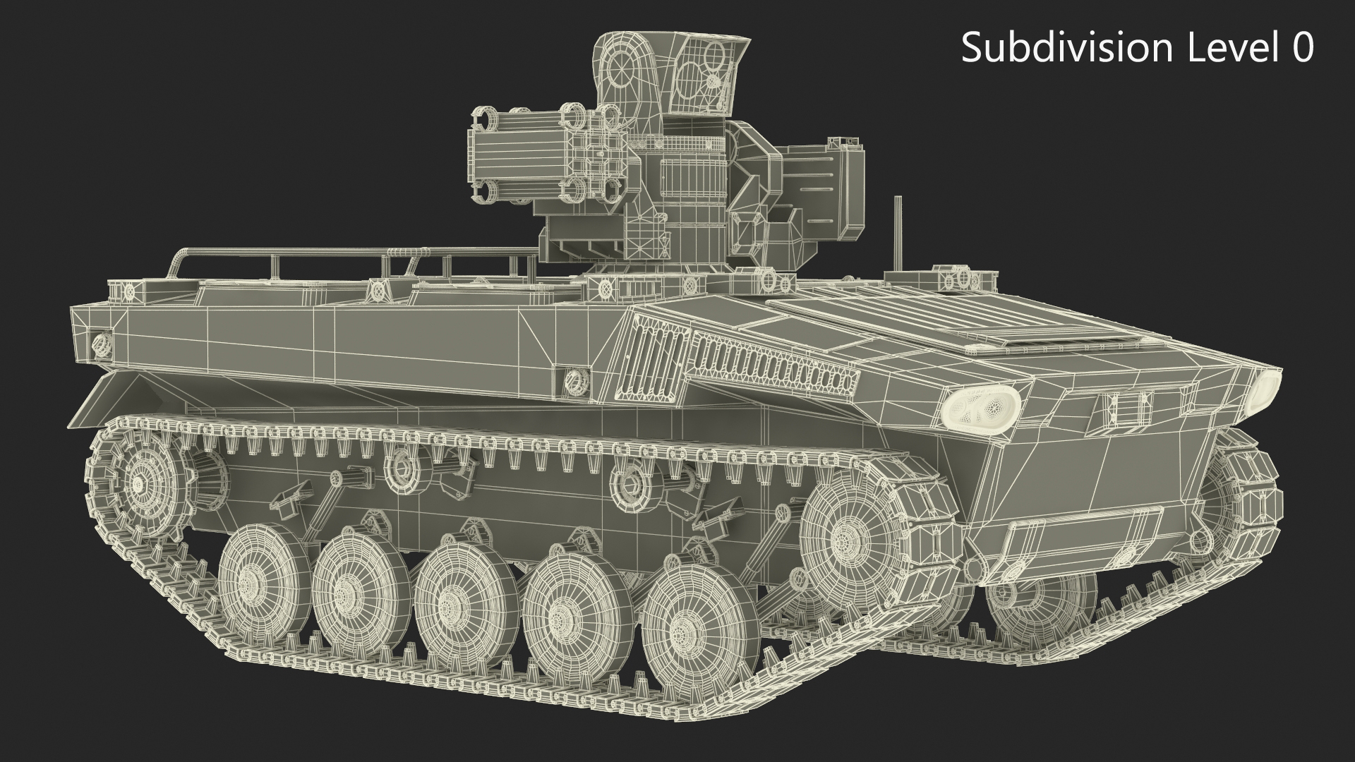 Marker Russian Military Robot 3D model