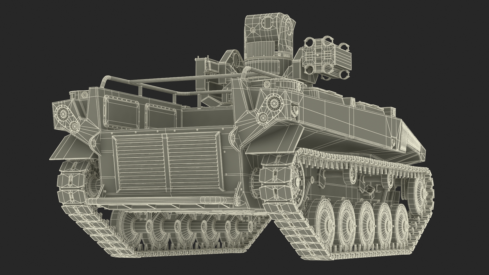 Marker Russian Military Robot 3D model