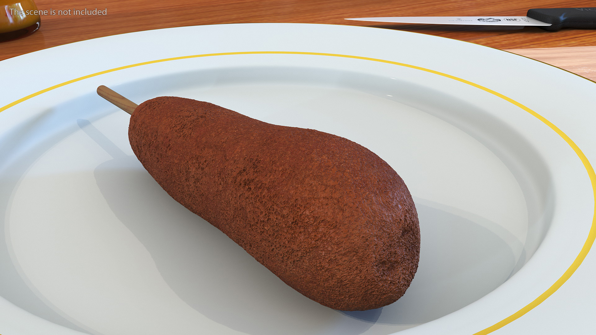 3D model Corn Dog
