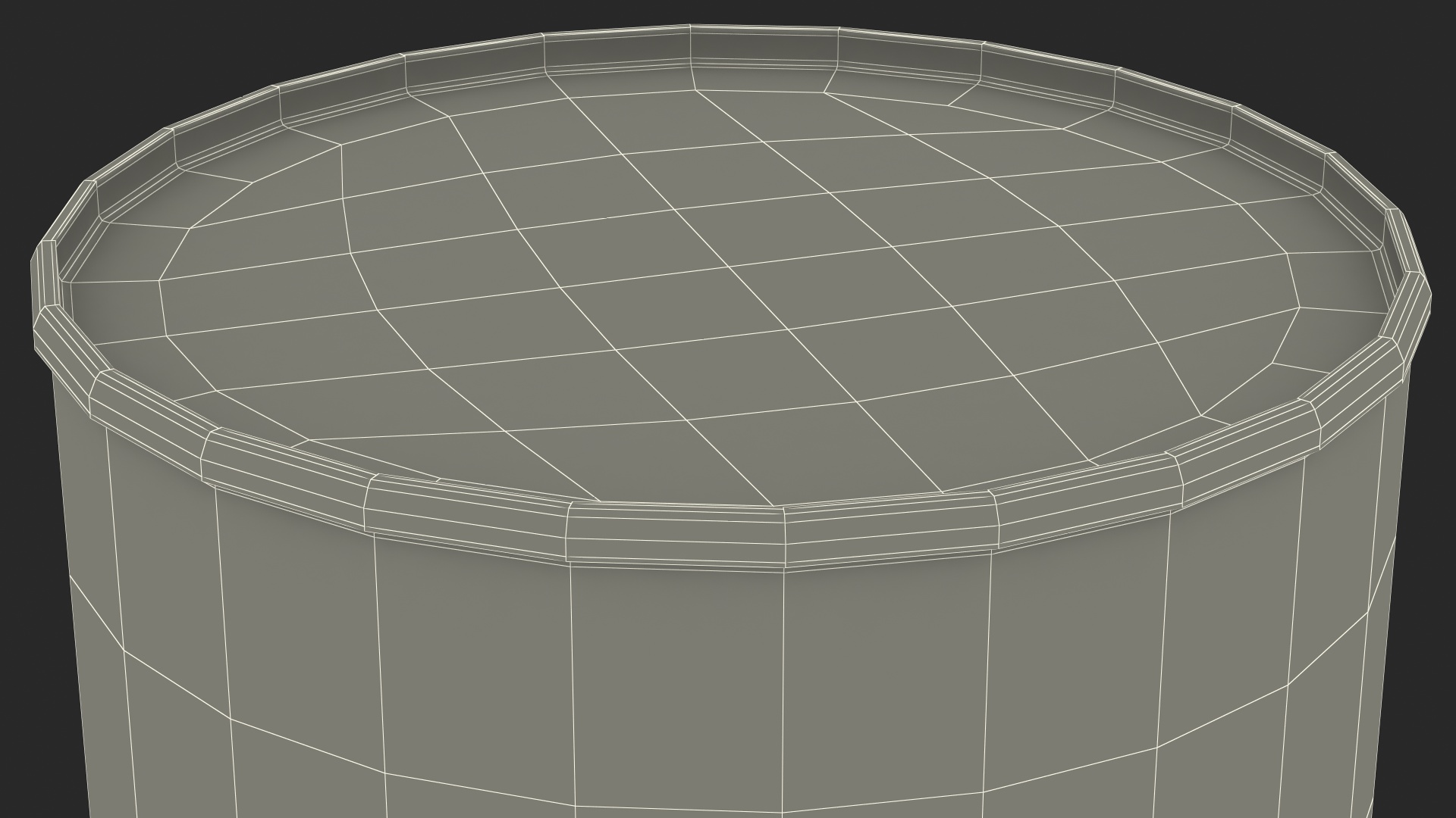 3D Opened Pringles Potato Chips Small Can model