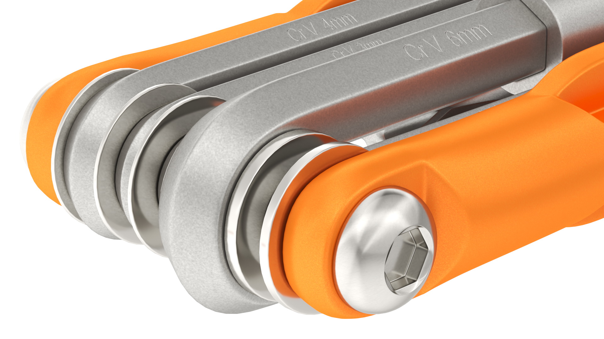 3D model Bike Hex Keys Multitool Folded