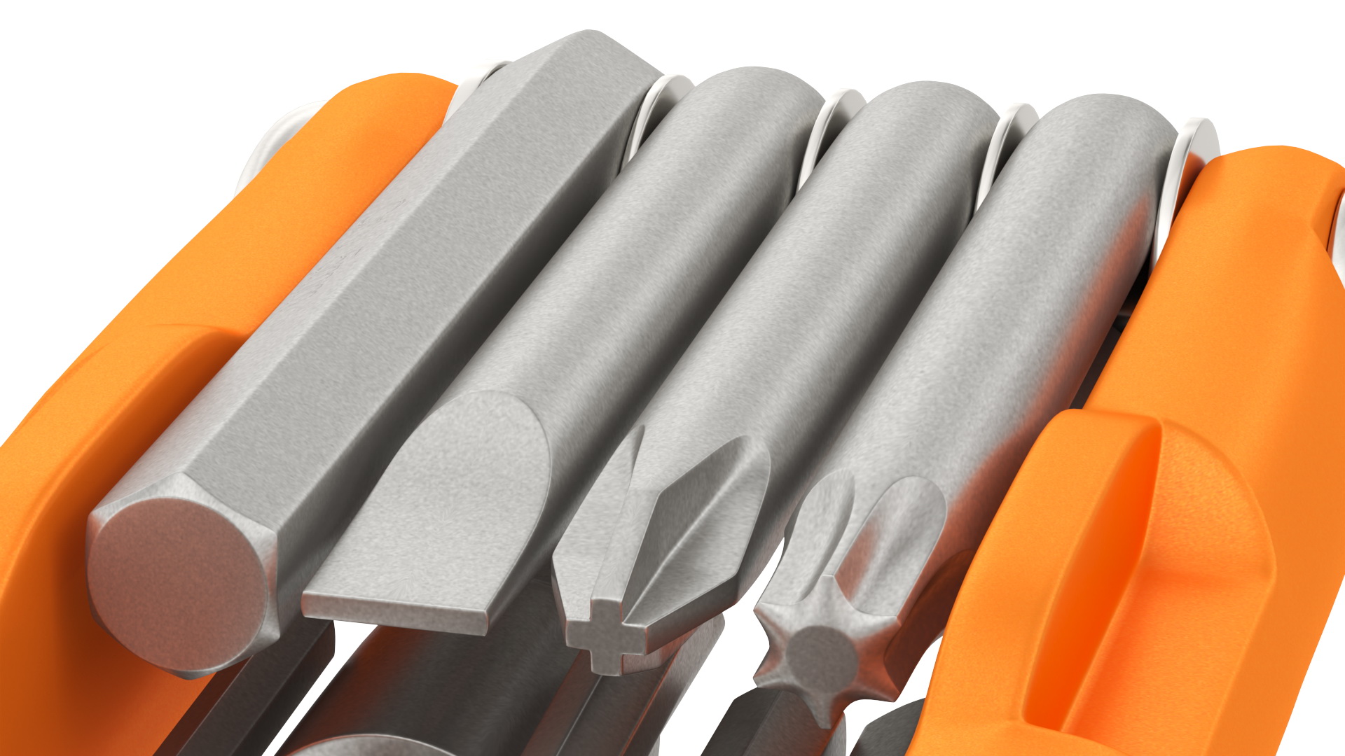 3D model Bike Hex Keys Multitool Folded