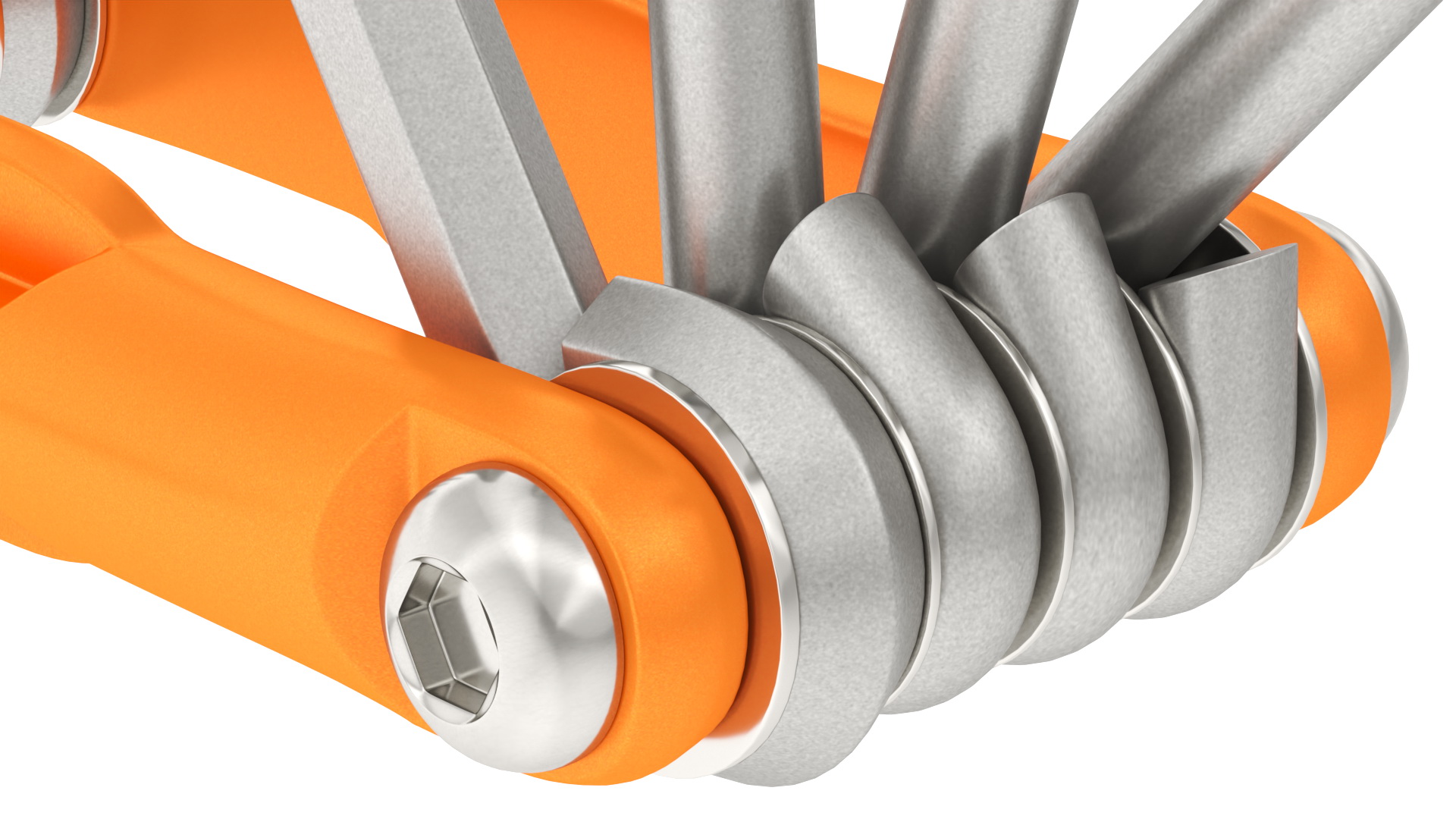 3D model Bike Hex Keys Multitool Folded