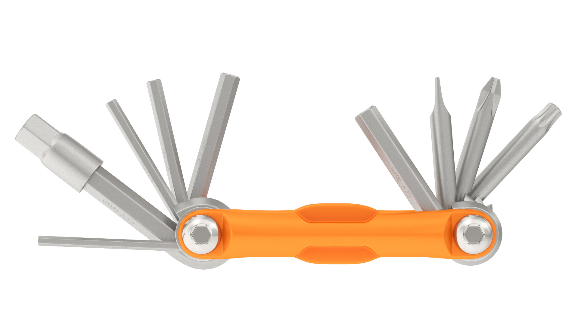 3D model Bike Hex Keys Multitool Folded