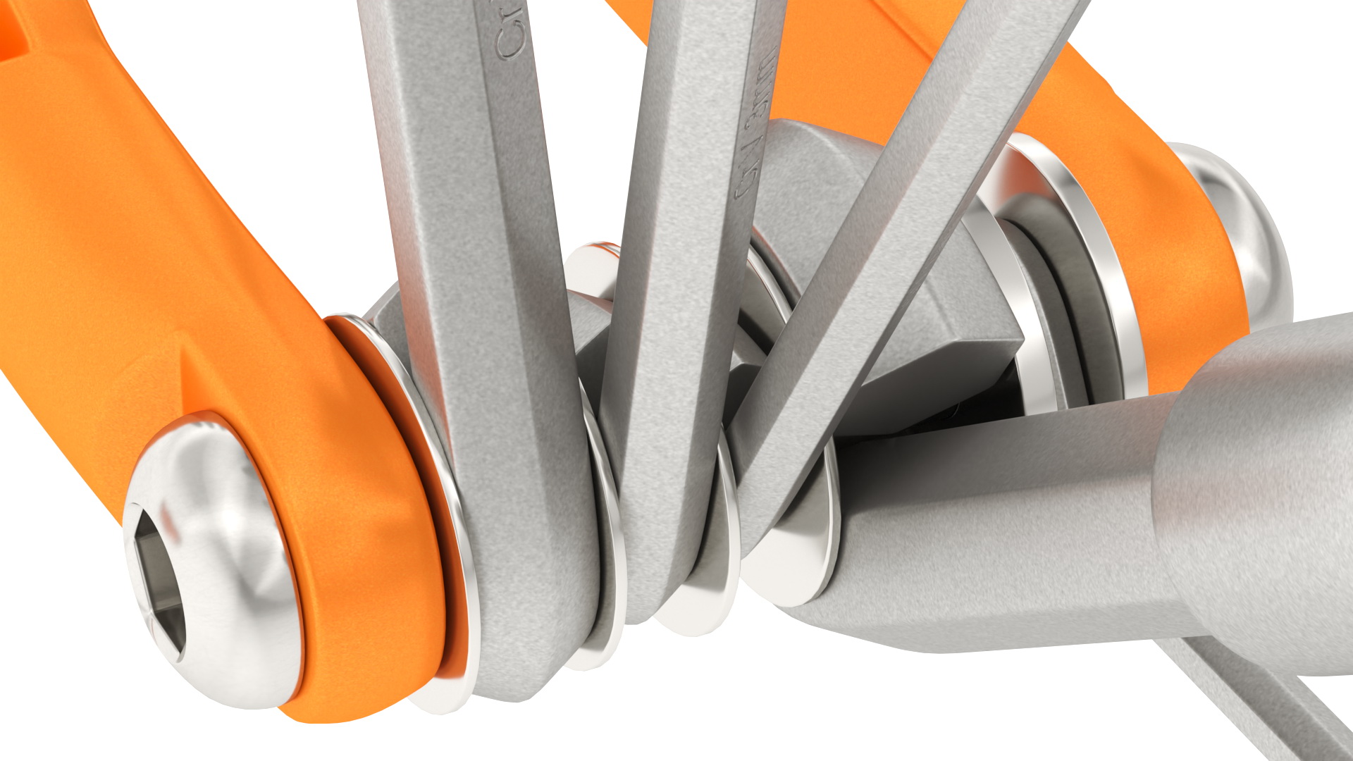 3D model Bike Hex Keys Multitool Folded