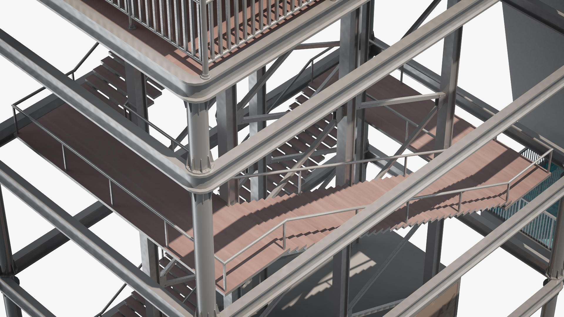 3D Tall Water Slide
