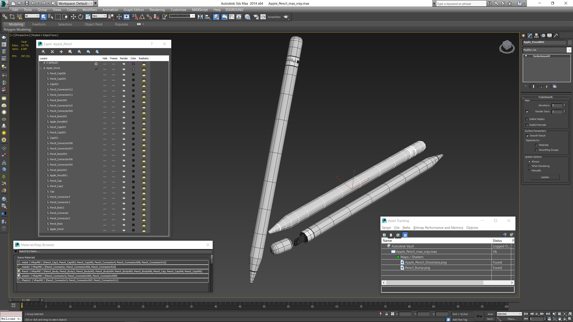 Apple Pencil 3D