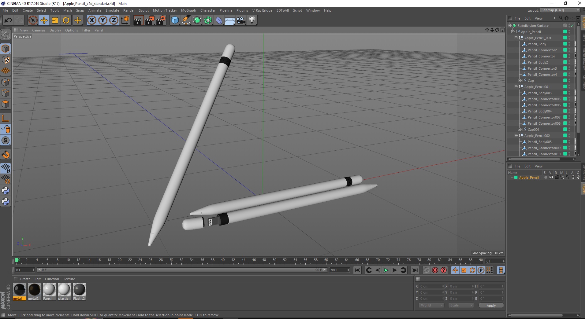 Apple Pencil 3D