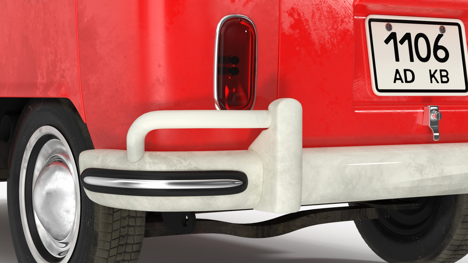 Volkswagen Type 2 T1 Classic Van Rigged 3D model