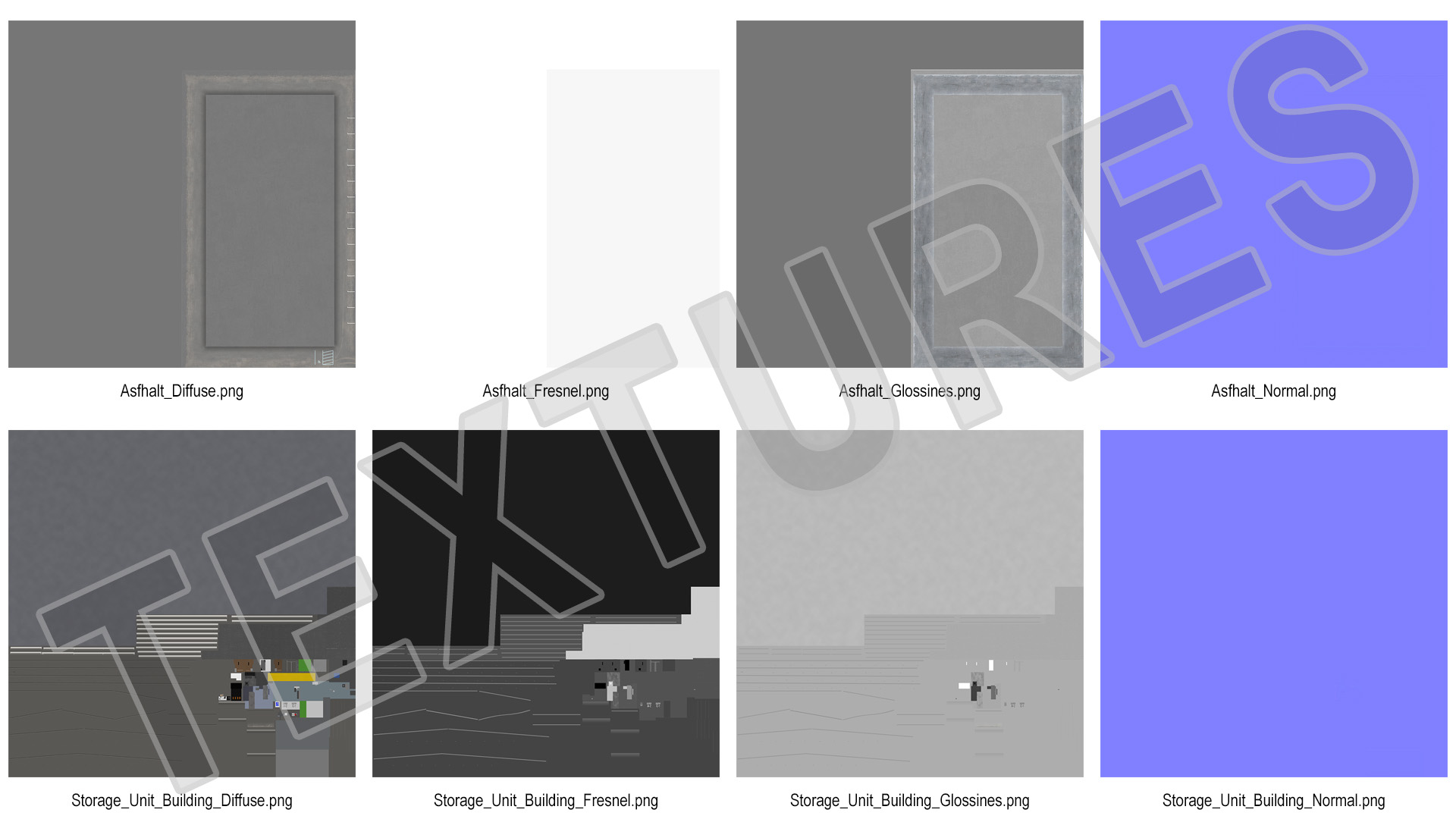 Self Storage Steel Building 3D