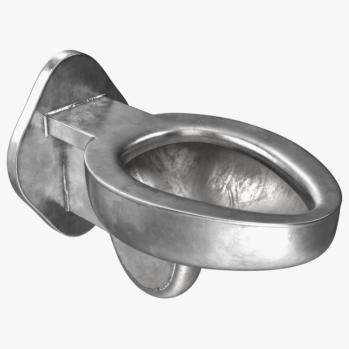 Used Stainless Steel Toilet Wall Mounted, view 5