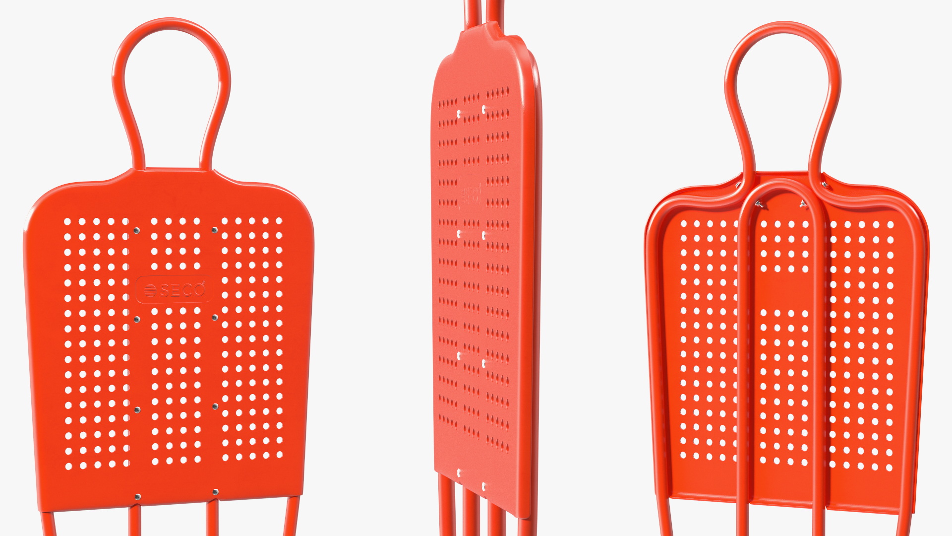 Football Training Dummy Red 3D