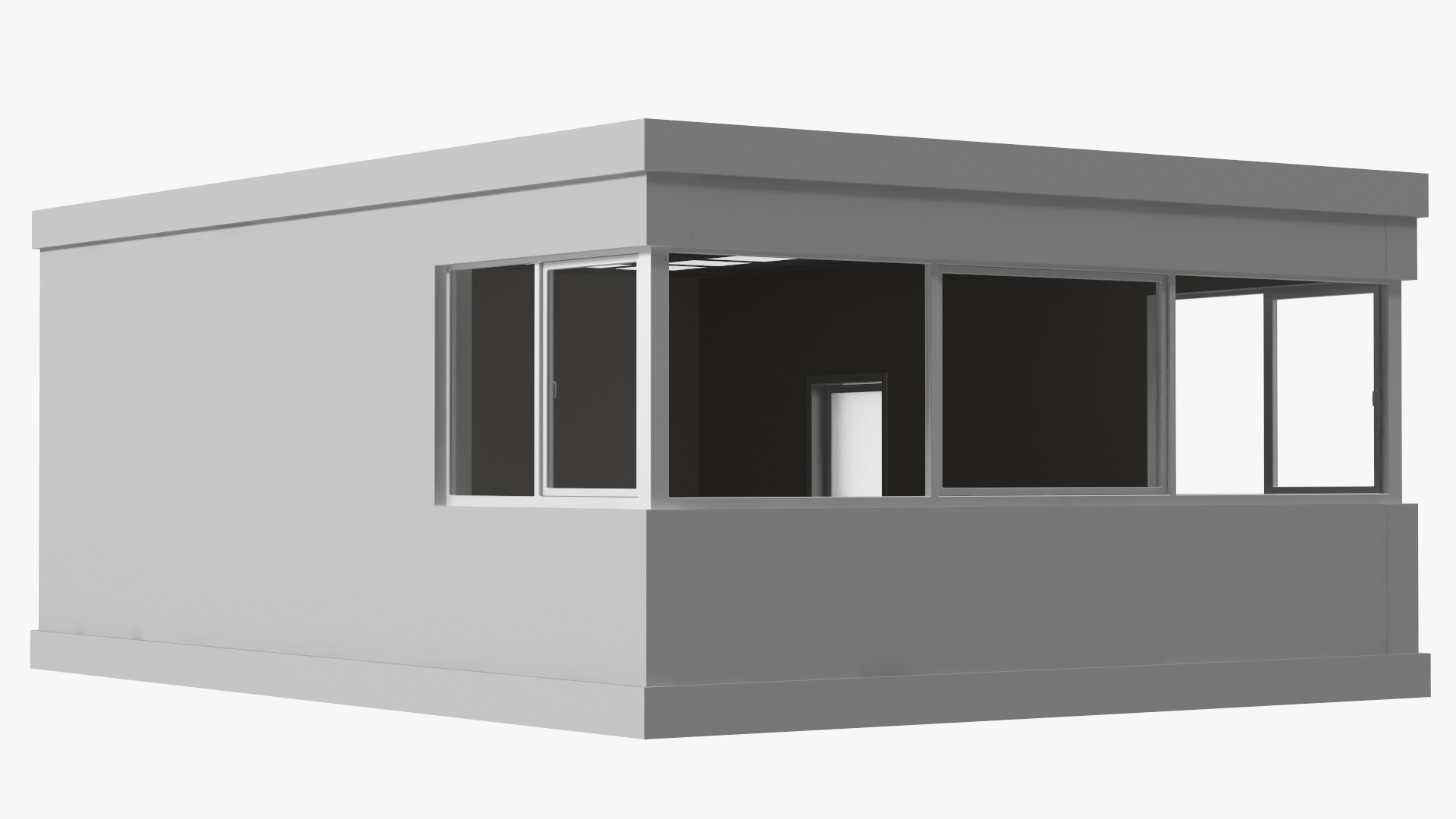 3D Conference Room No Furniture model
