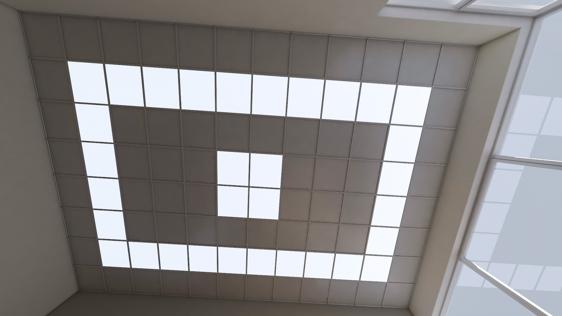 3D Conference Room No Furniture model