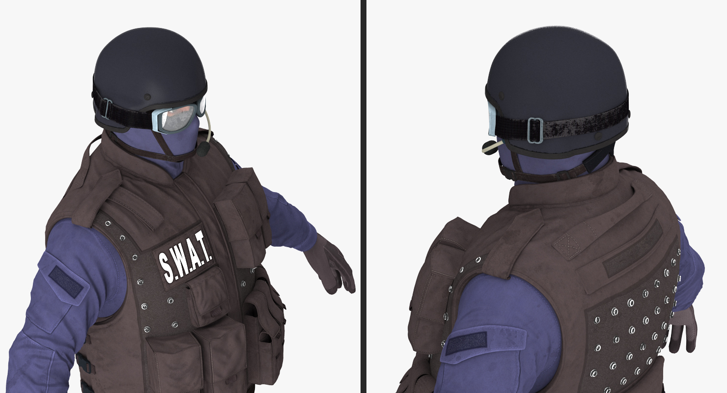3D SWAT Policeman 2