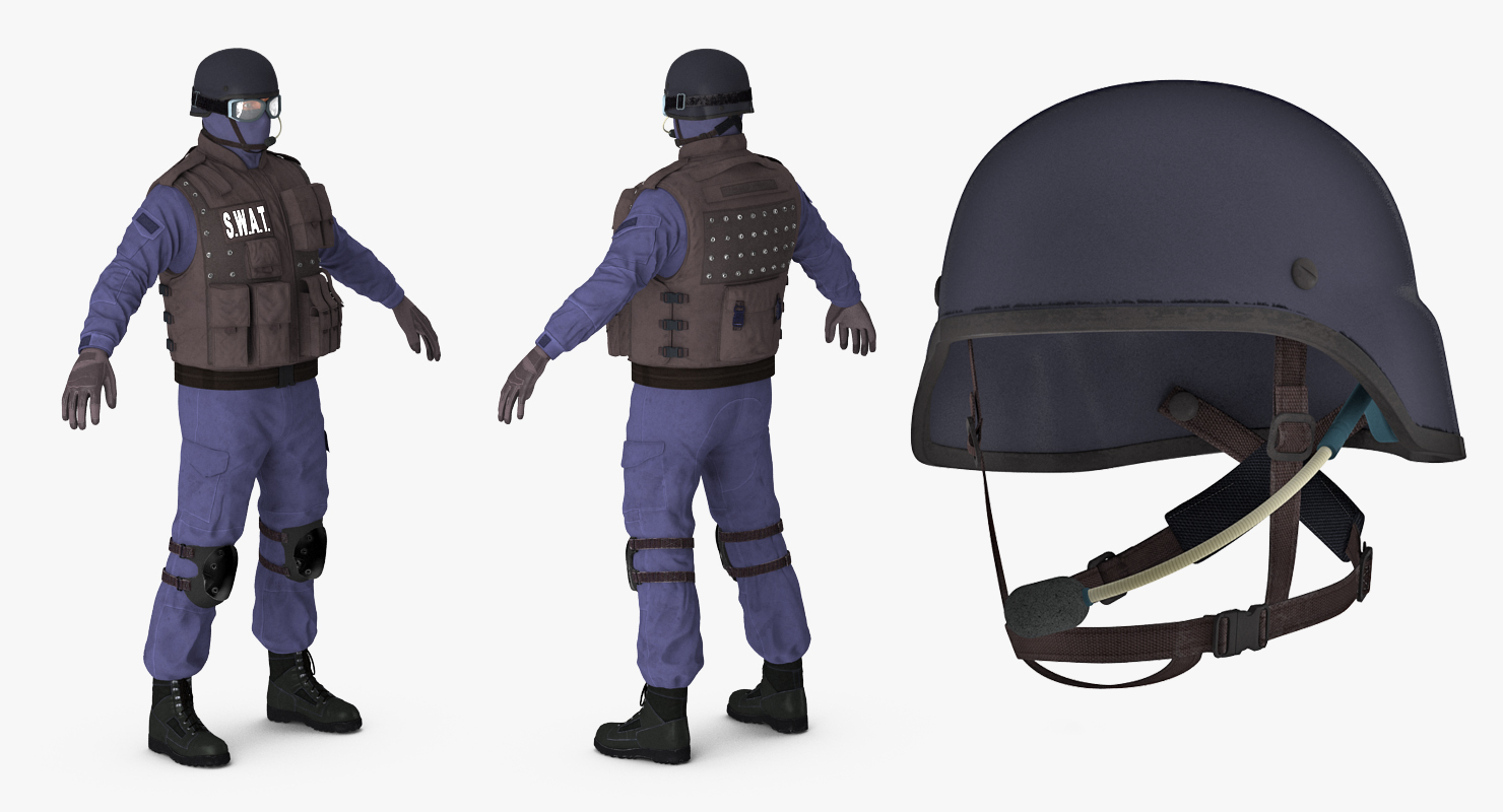 3D SWAT Policeman 2