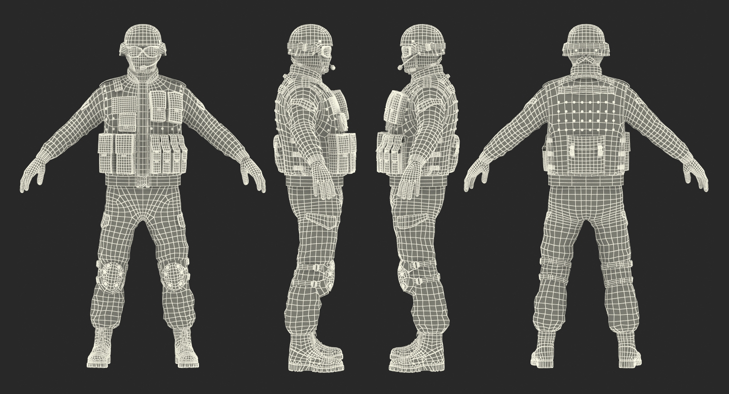 3D SWAT Policeman 2