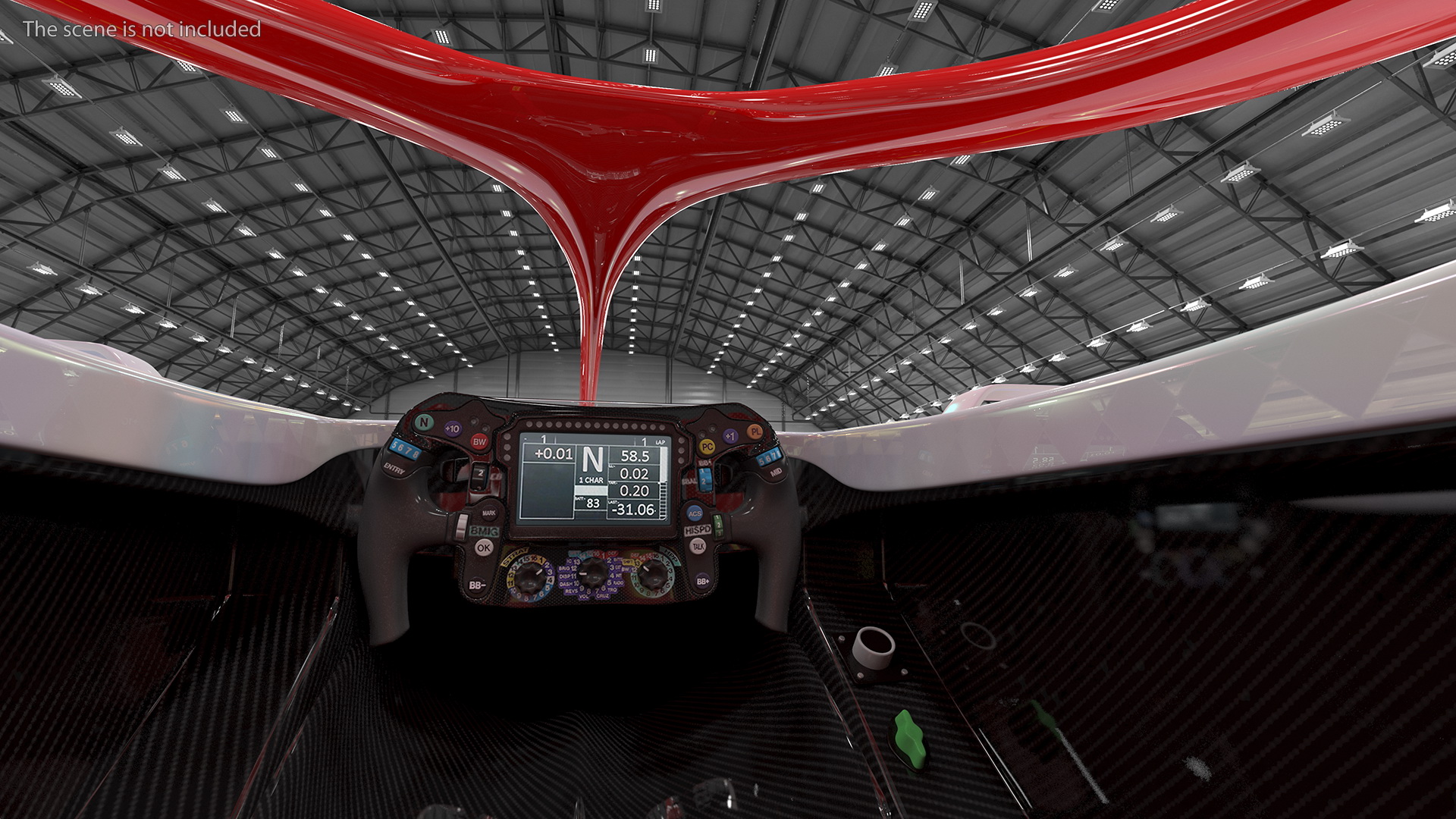 Formula 1 2022 White Livery 3D