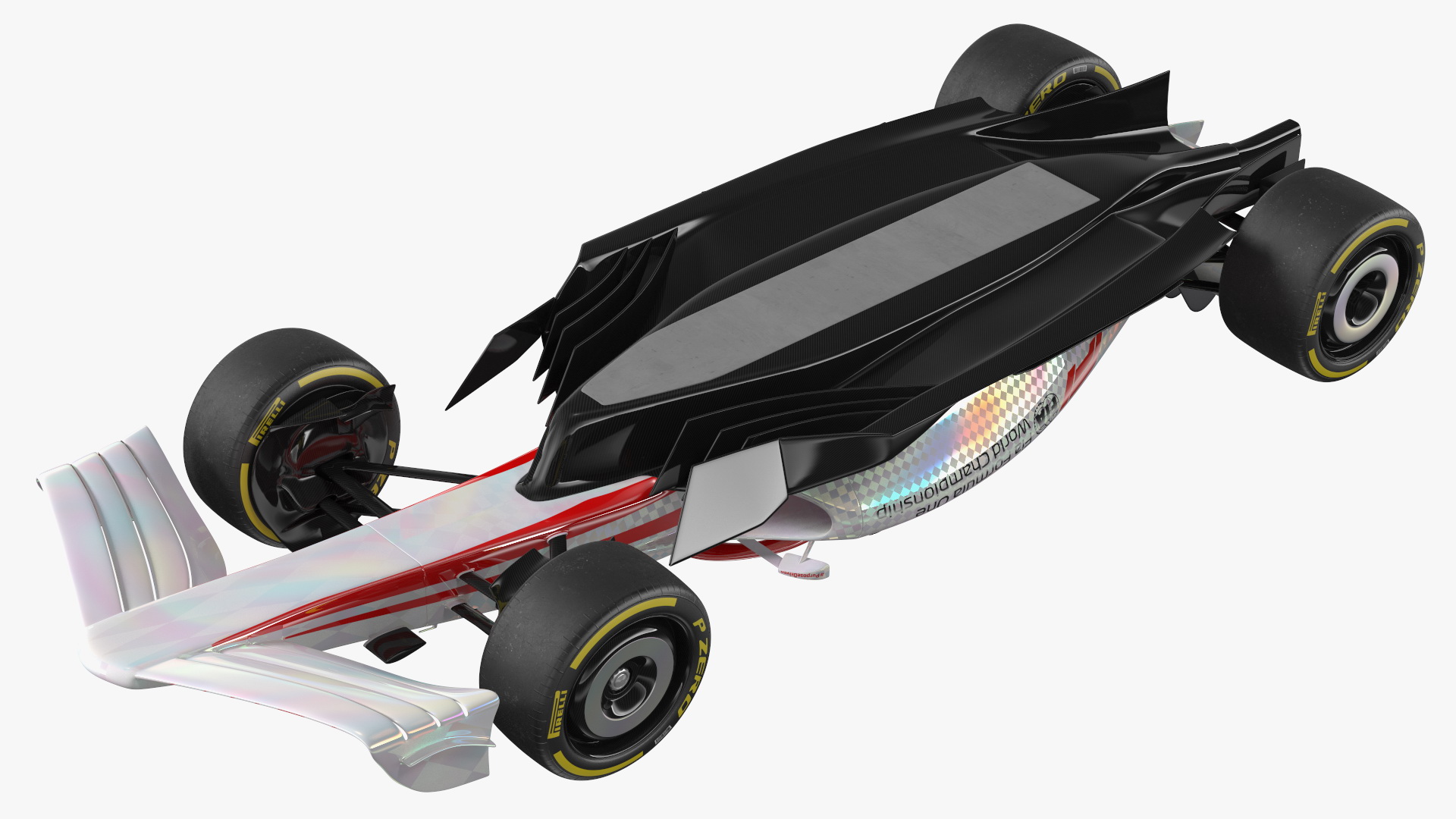 Formula 1 2022 White Livery 3D