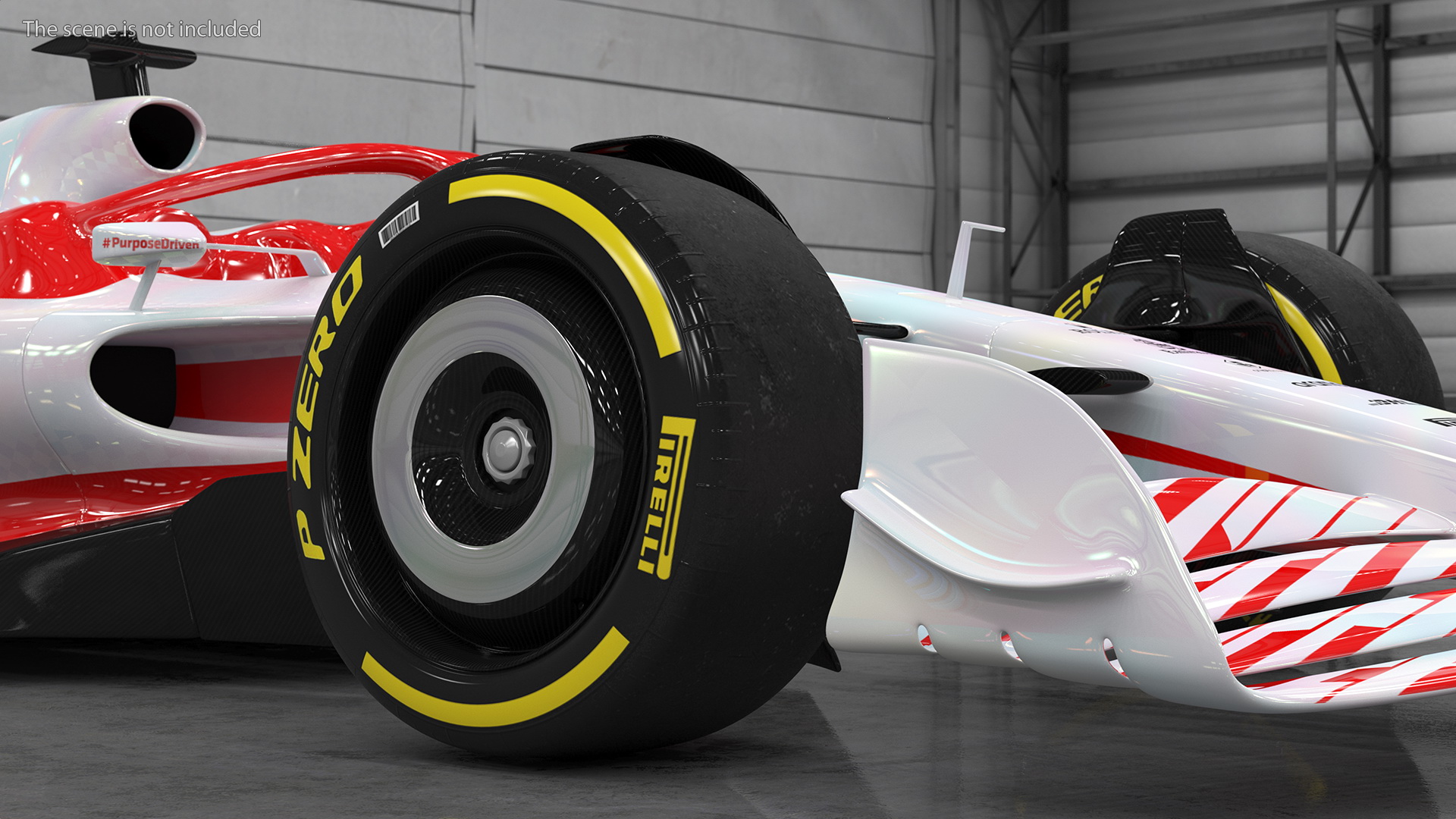 Formula 1 2022 White Livery 3D