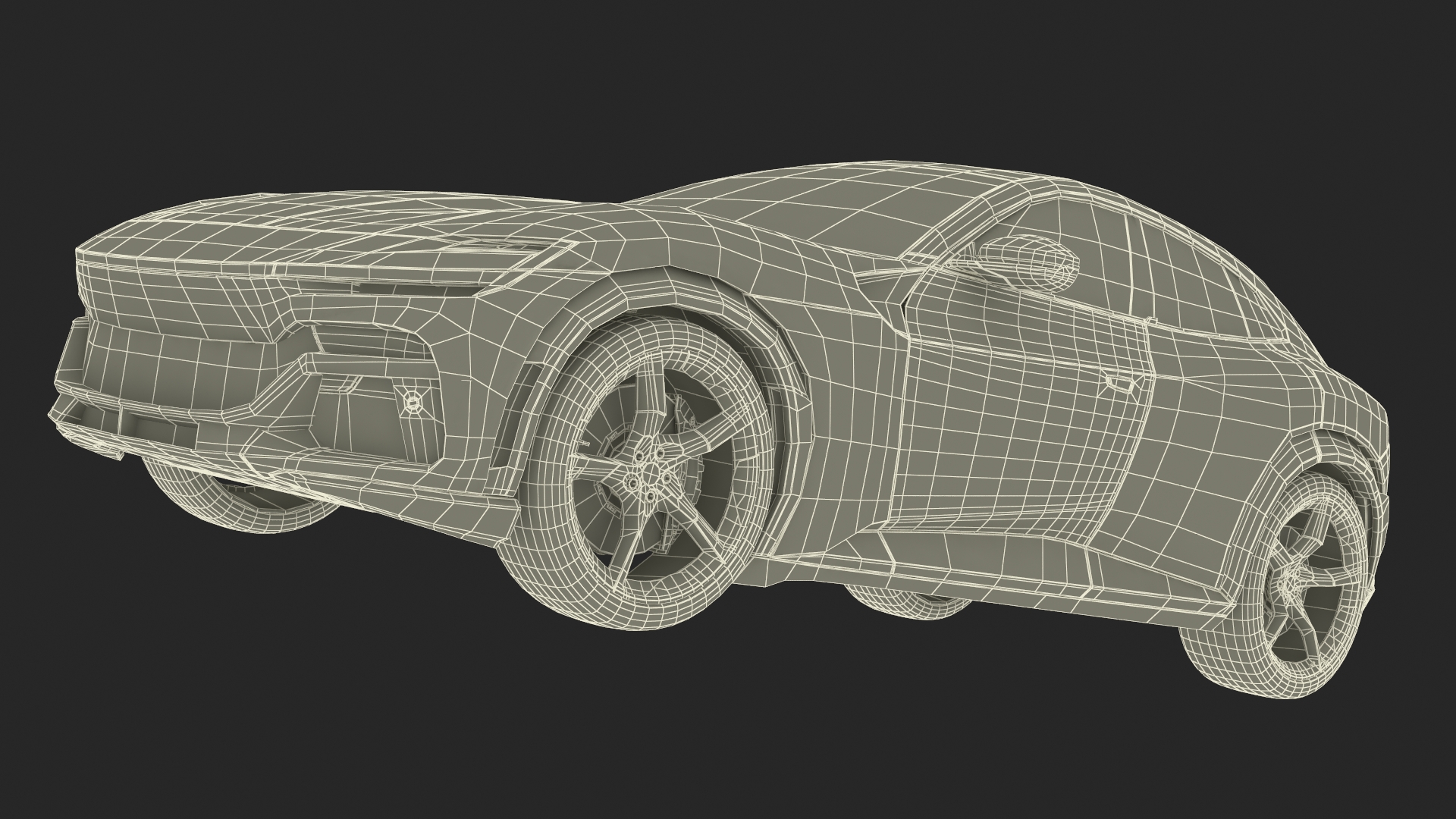 3D model Extreme Sports Crossover Car Violet