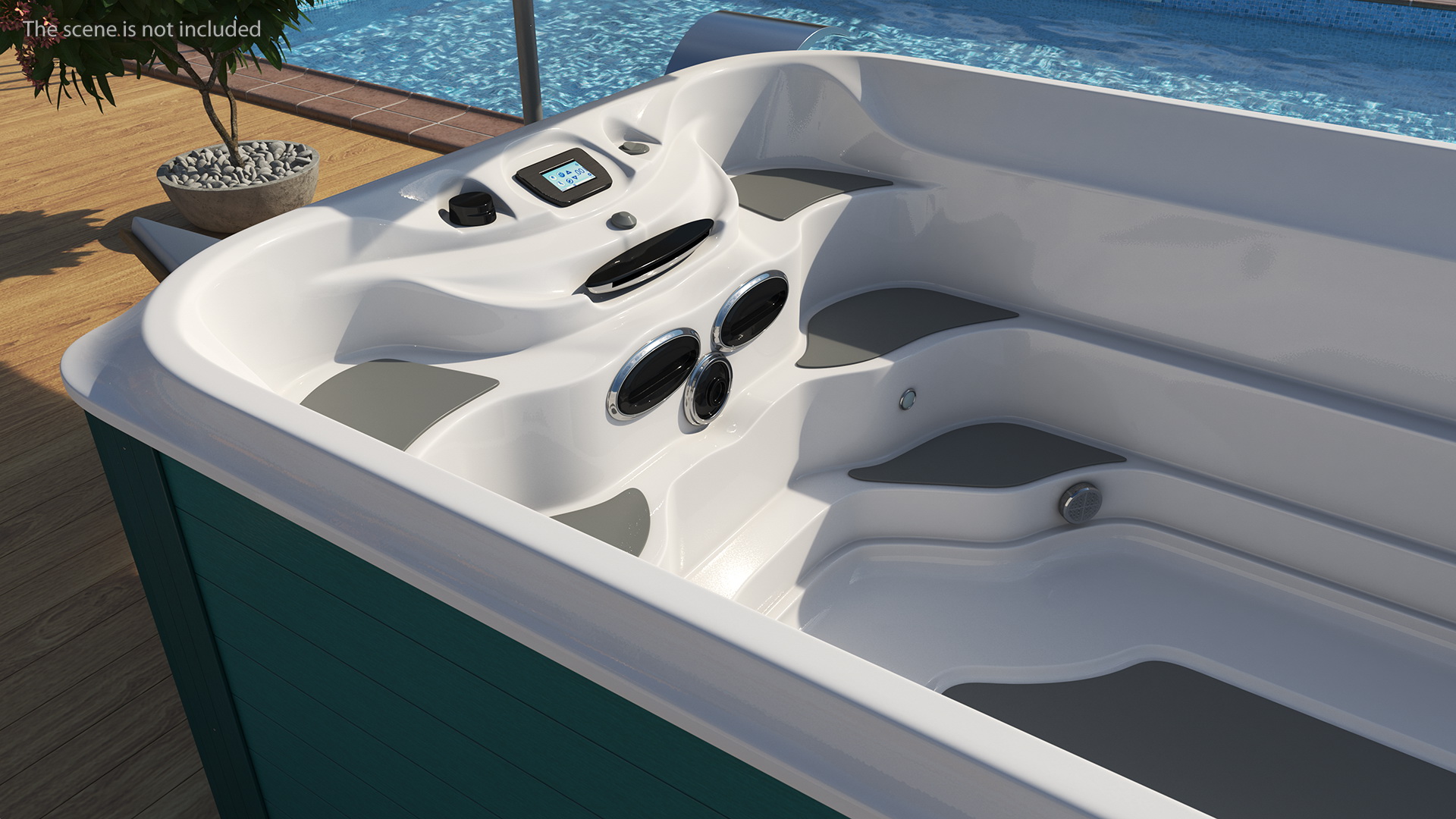 3D Spa Hot Tub