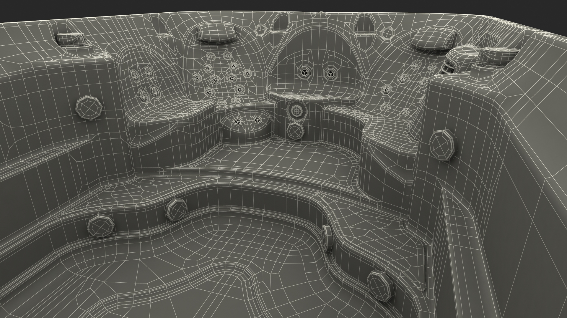 3D Spa Hot Tub
