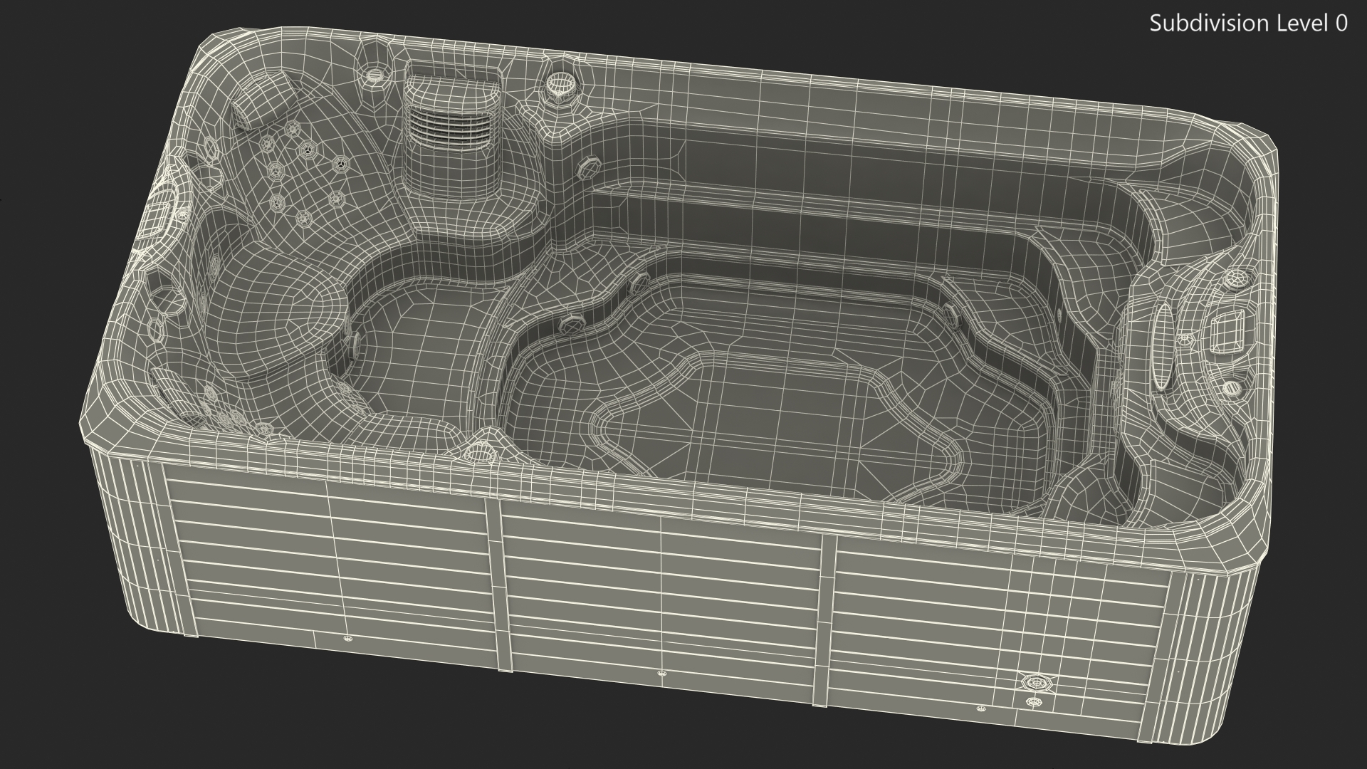 3D Spa Hot Tub