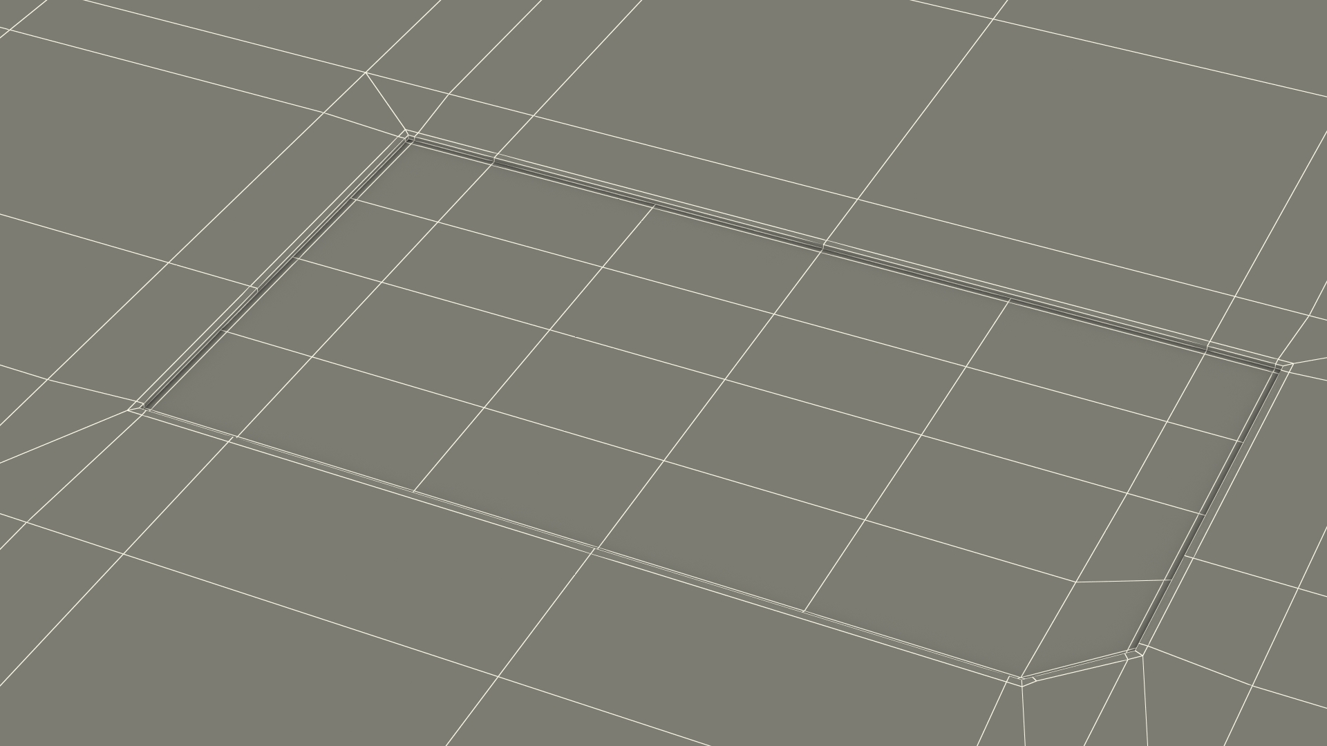 3D model RGB Gaming Mouse Pad
