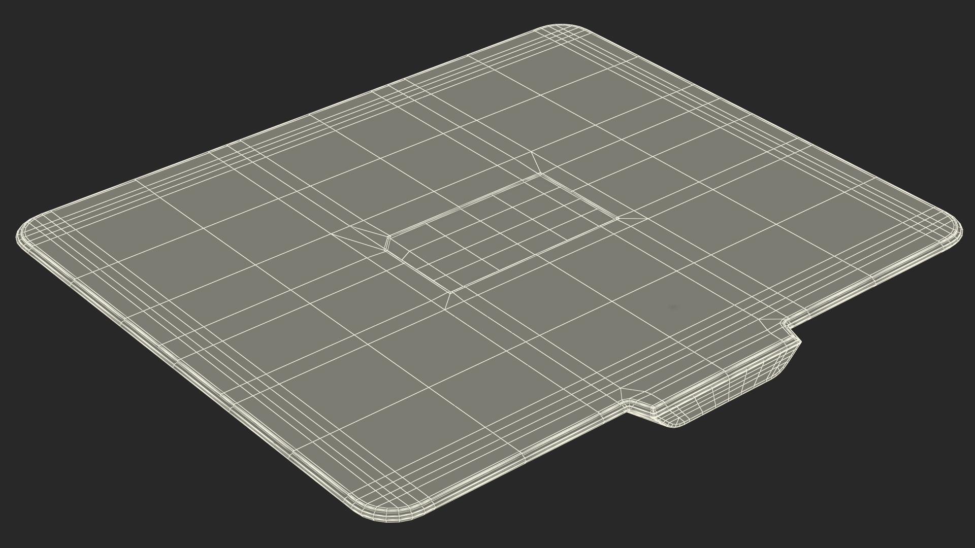 3D model RGB Gaming Mouse Pad