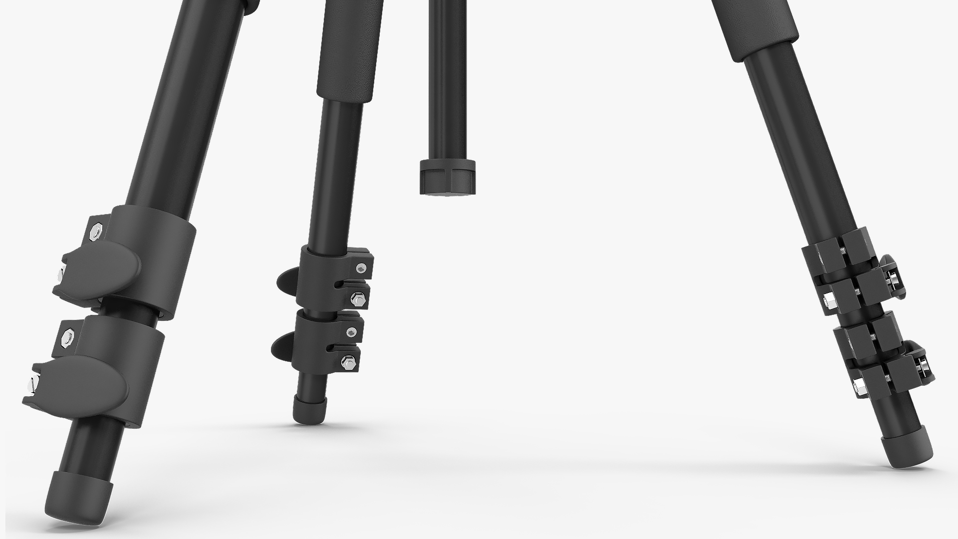 3D model Canon 1DX with Zoom Lens 24 70 on Tripod