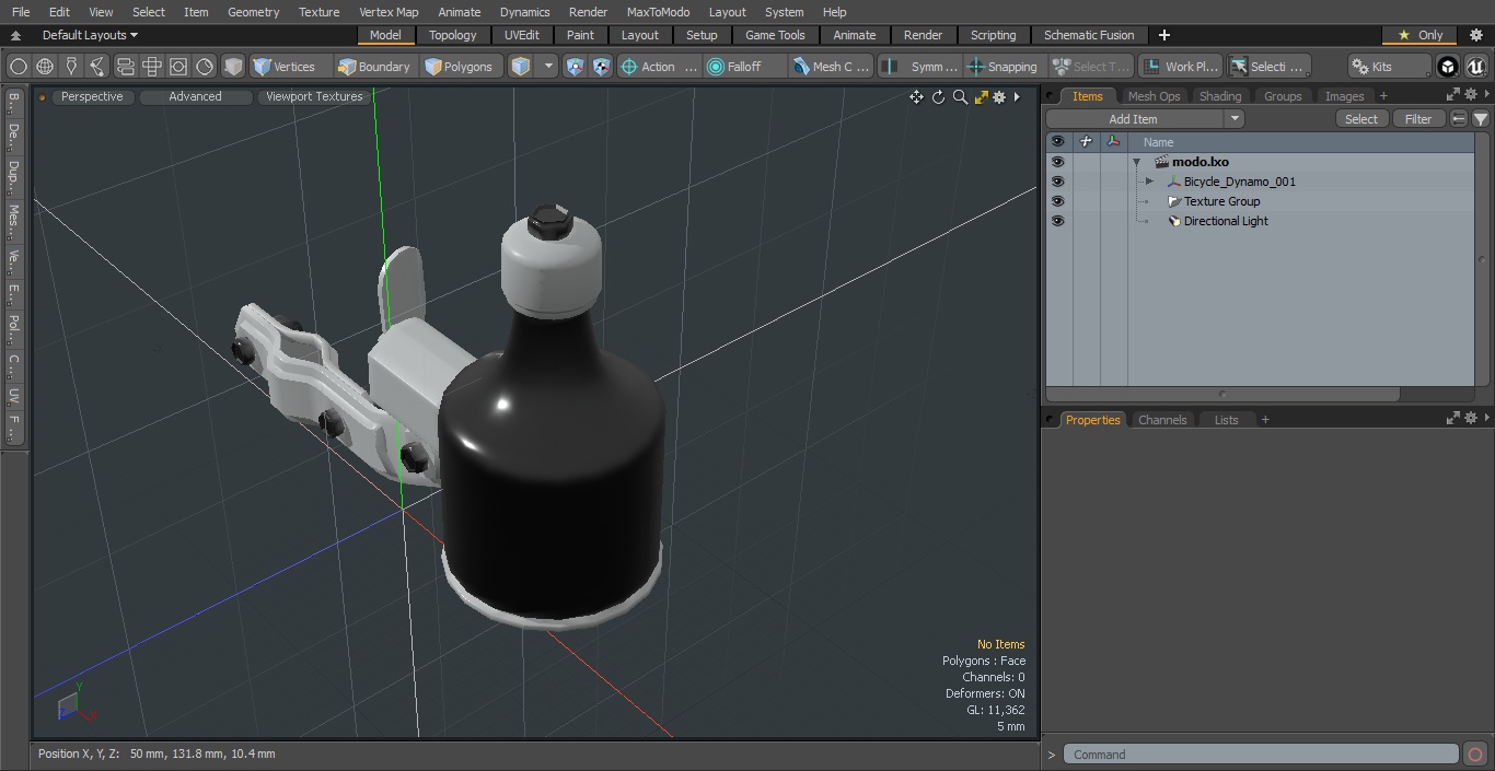 Bicycle Dynamo 3D model