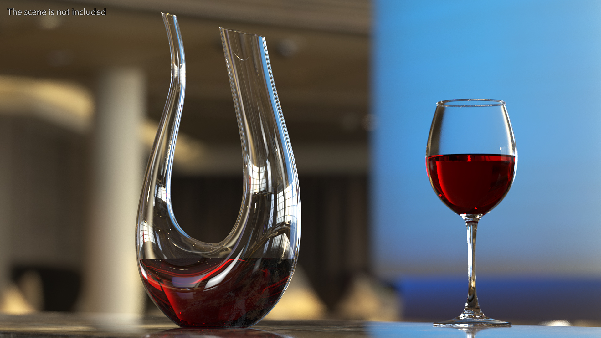 3D model Sullivan Wine Carafe