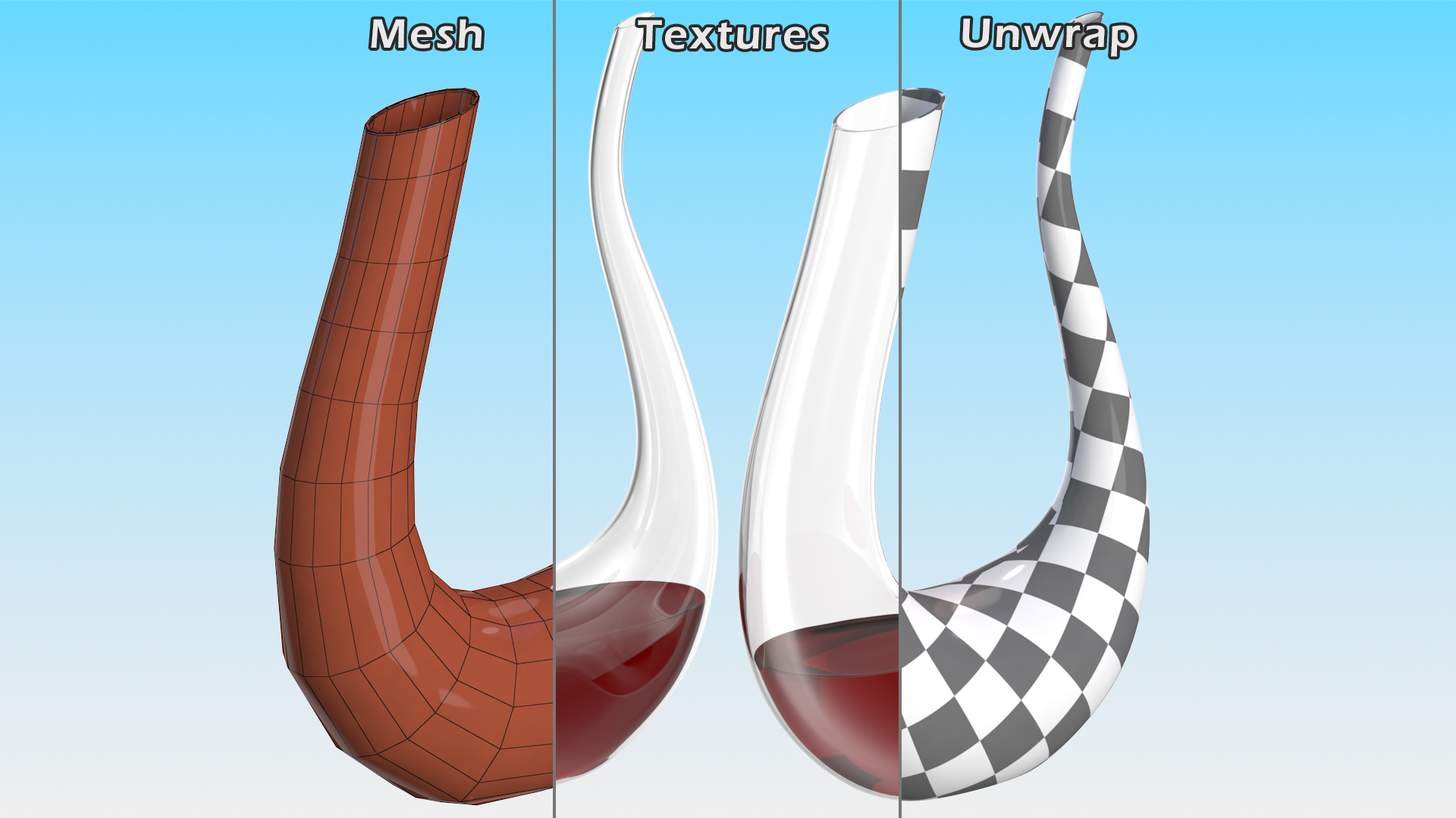3D model Sullivan Wine Carafe