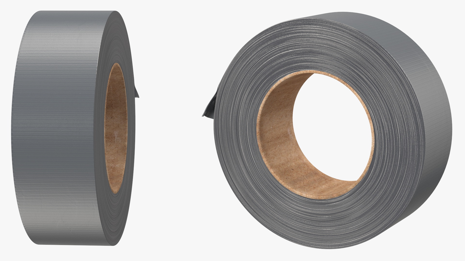Realistic Duct Tape Roll 3D model