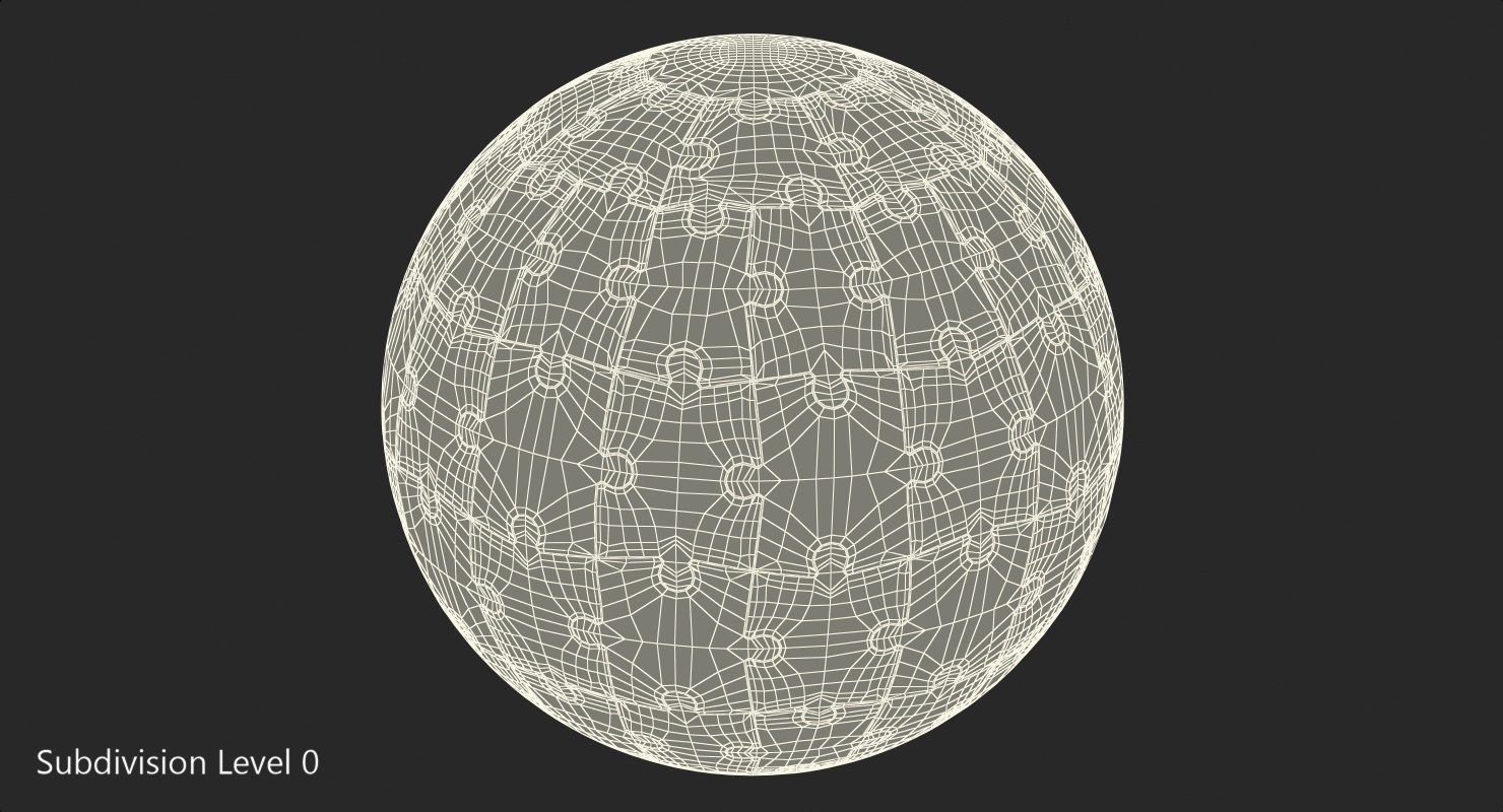 Chrome Globe Puzzle 3D model