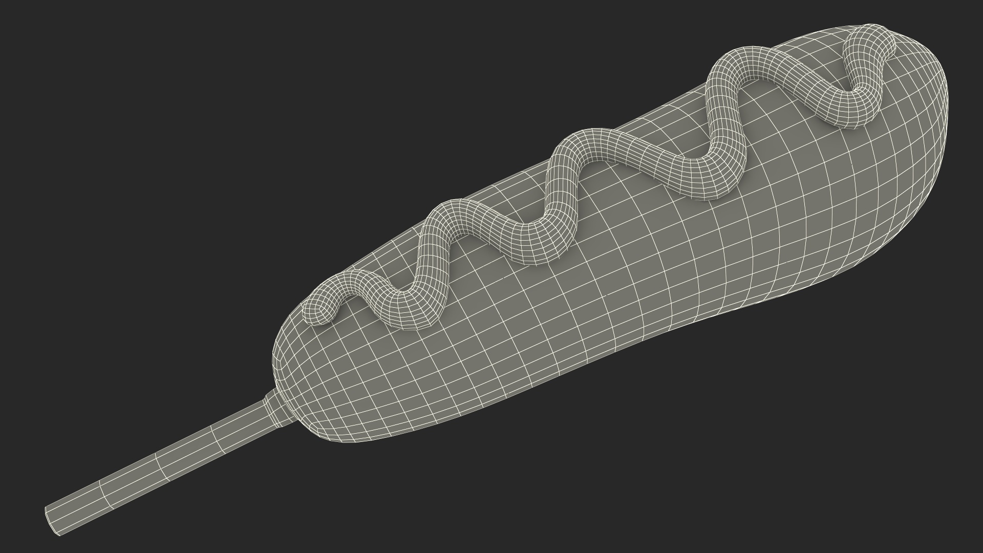 3D Corn Dog in Food Container