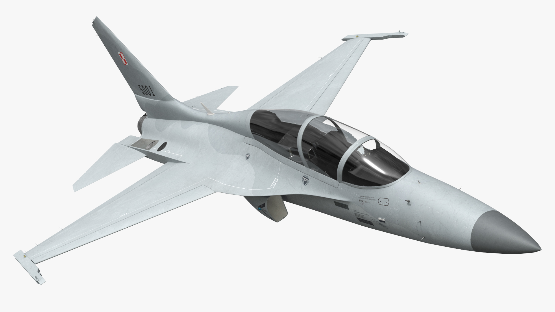 Polish Military KAI T-50 Golden Eagle Rigged - view 2