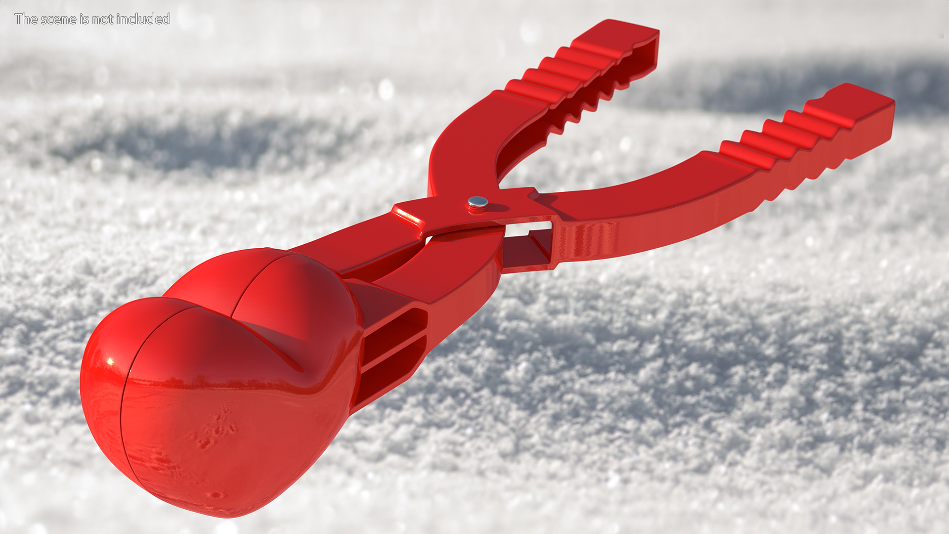 Heart Shaped Snowball Maker Tool 3D