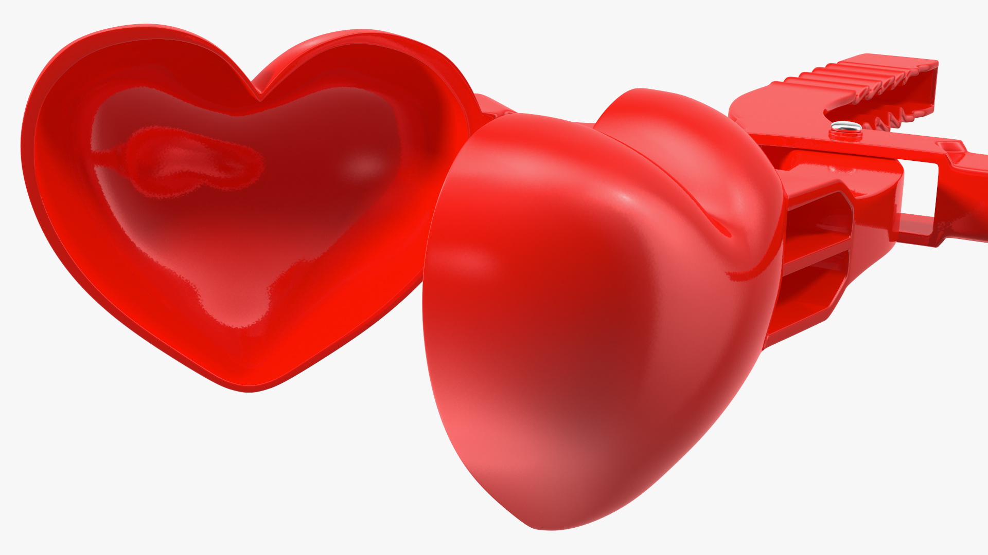 Heart Shaped Snowball Maker Tool 3D