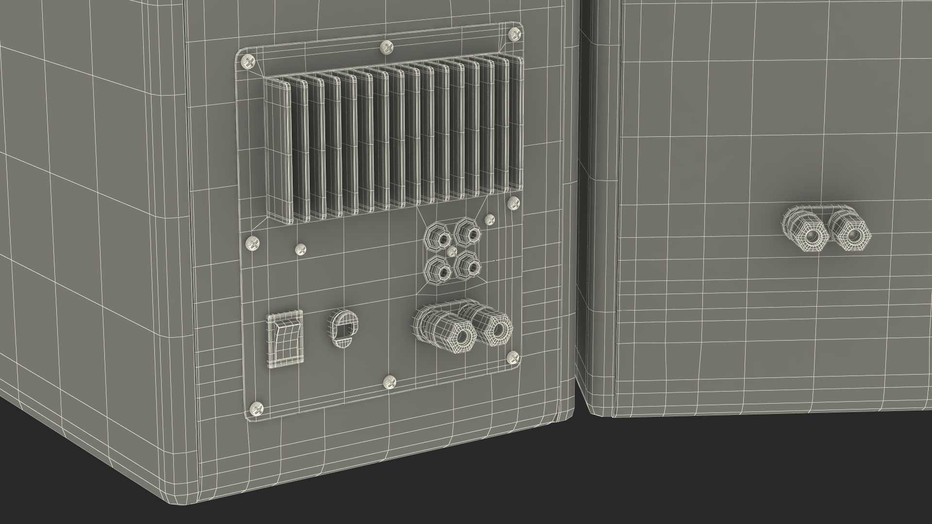 3D model Microlab Solo 6C Bookshelf Speakers