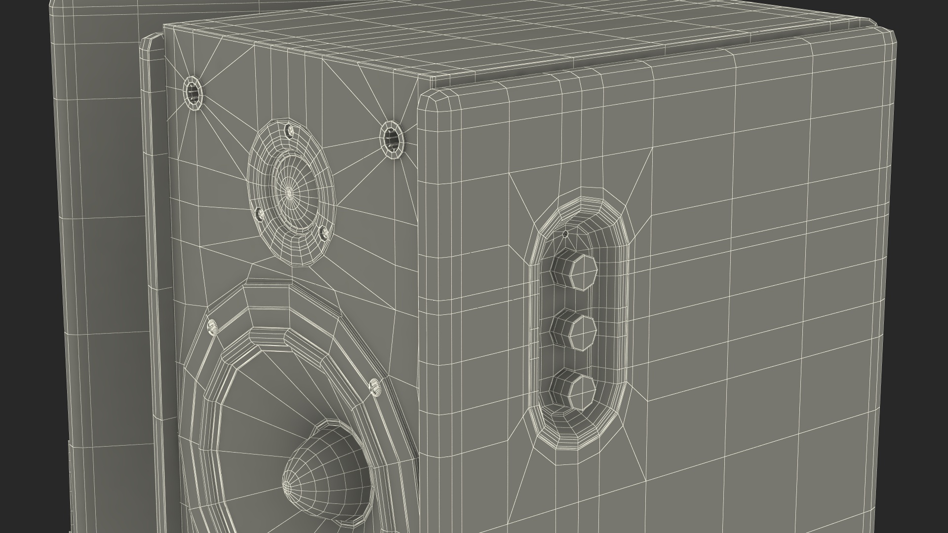 3D model Microlab Solo 6C Bookshelf Speakers