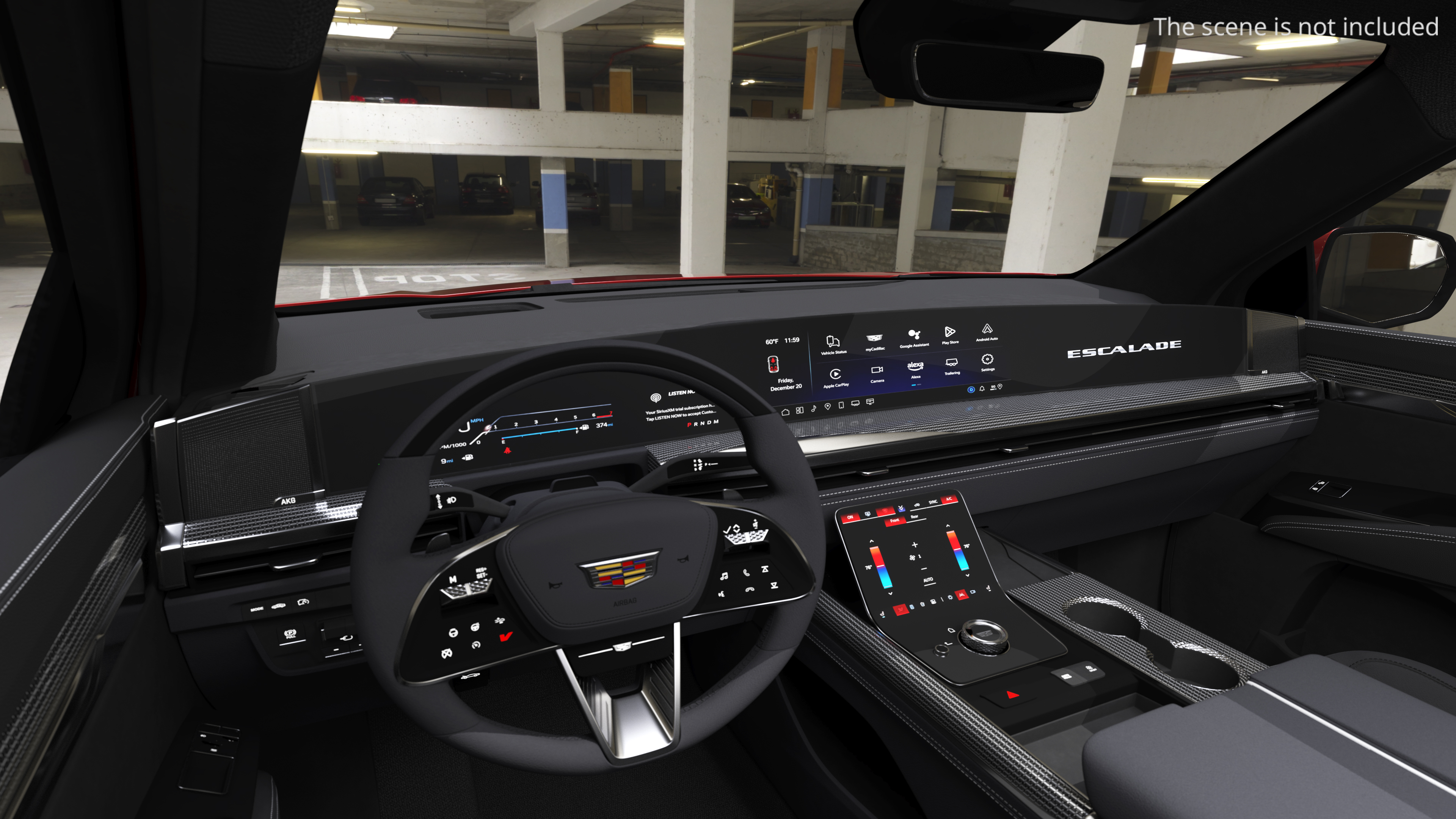Cadillac Escalade-V Cabin Dashboard System 2026, view 2