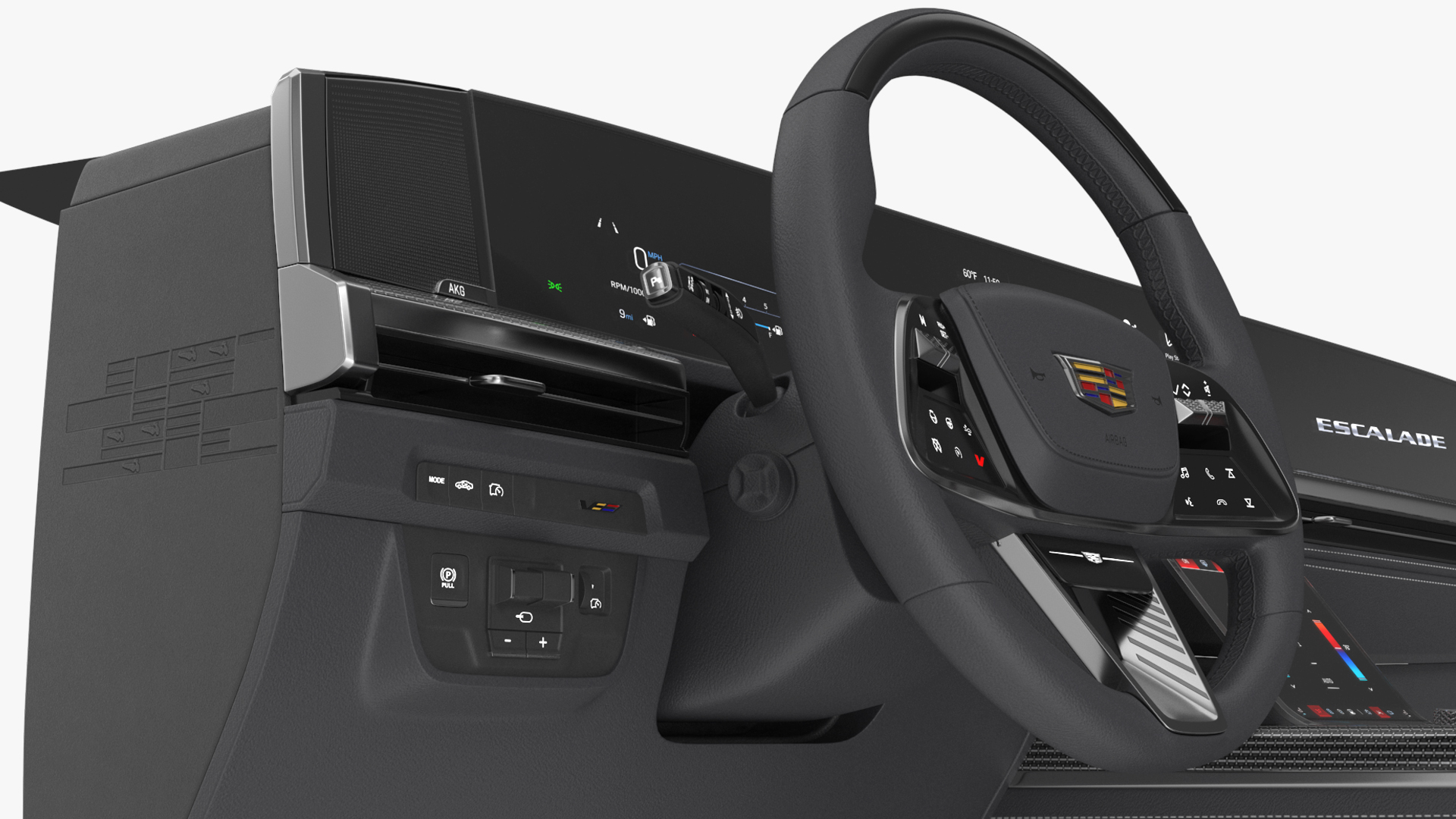 Cadillac Escalade-V Cabin Dashboard System 2026, view 8