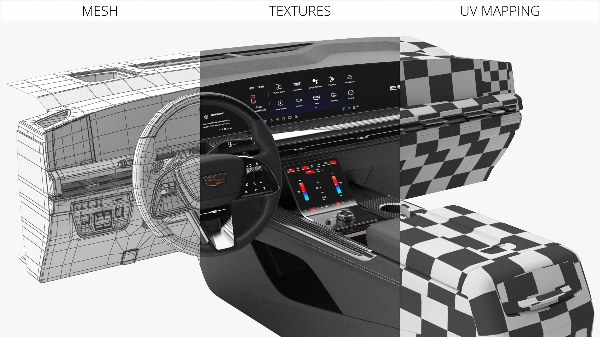 Cadillac Escalade-V Cabin Dashboard System 2026, view 10