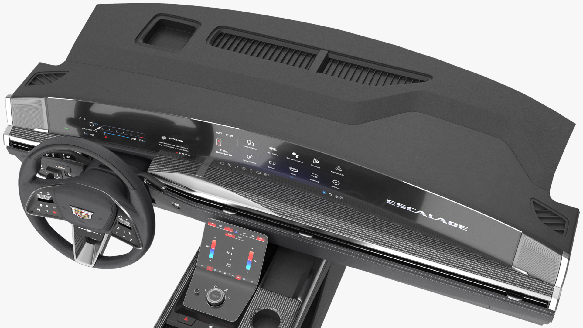 Cadillac Escalade-V Cabin Dashboard System 2026, view 6