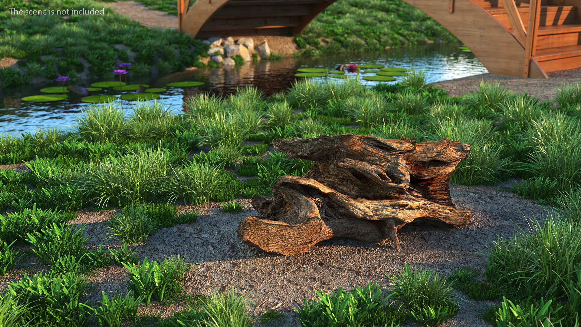 3D model Snag Trunk
