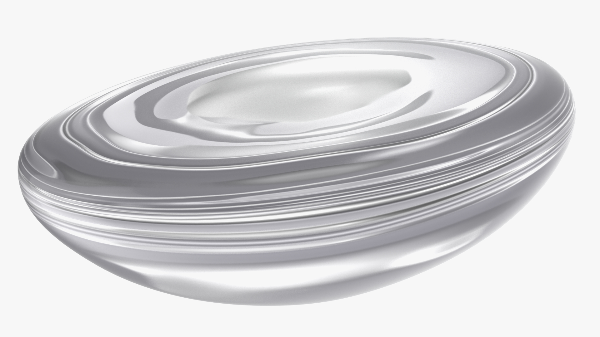 Moderate Smooth Female Breast Implant 3D